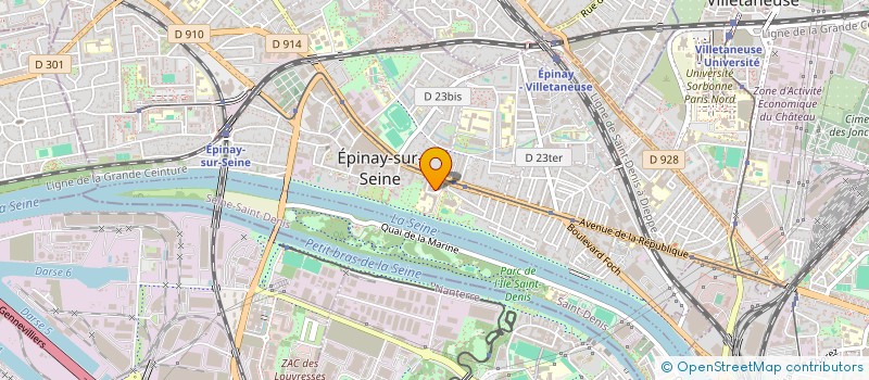 localisation de l'entreprise MONSIEUR HENRIQUE GONCALVES à EPINAY-SUR-SEINE