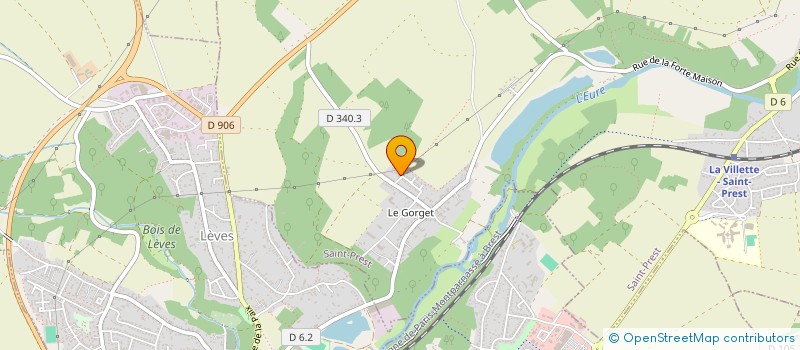 localisation de l'entreprise MONSIEUR HENRIQUE GUIMARAES à SAINT-PREST