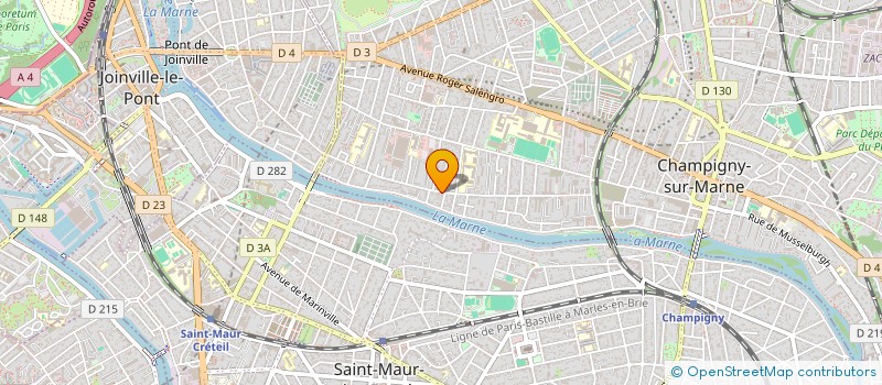 localisation de l'entreprise MONSIEUR HENRIQUE JORGE MARTINS  CHAMPIGNY SUR MARNE