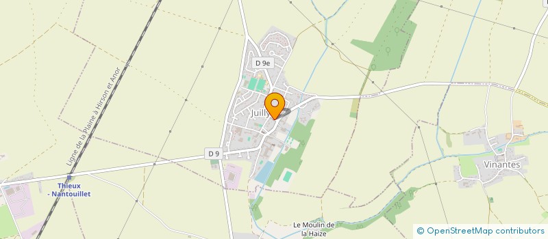 localisation de l'entreprise MONSIEUR HENRIQUE LOPES AMARO à JUILLY
