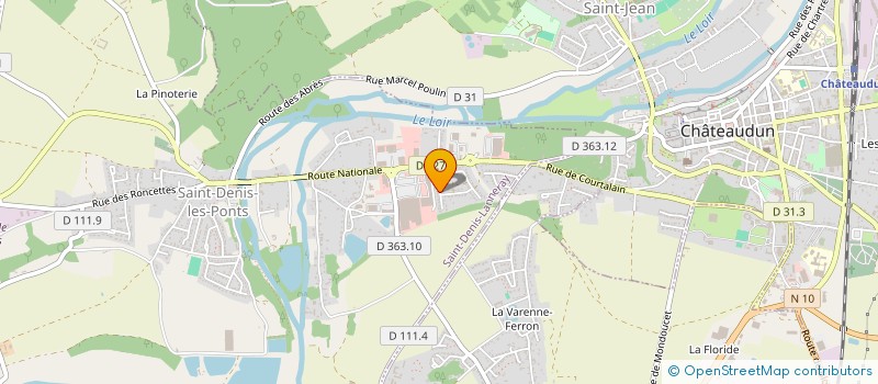 localisation de l'entreprise MONSIEUR HENRIQUE MARTINS à SAINT-DENIS-LANNERAY