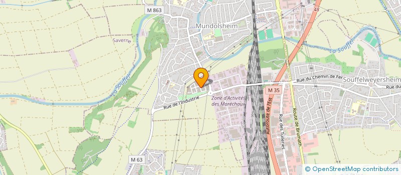 localisation de l'entreprise MONSIEUR HENRIQUE OLIVEIRA à MUNDOLSHEIM