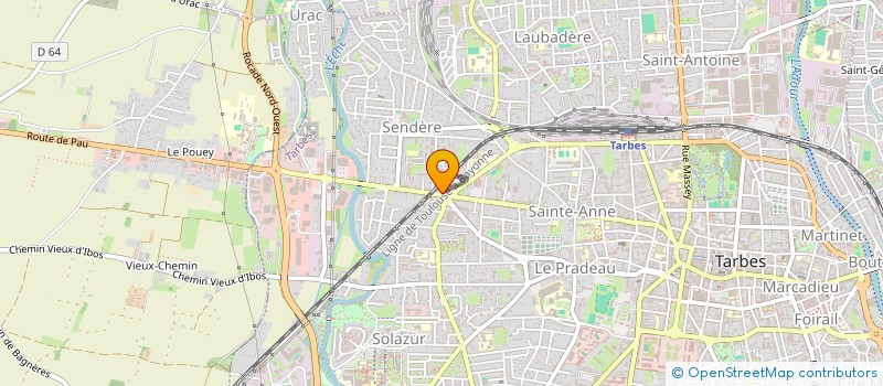 localisation de l'entreprise MONSIEUR HENRIQUE SOARES LOURENCO  TARBES