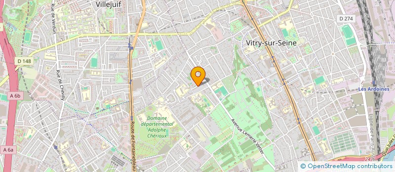 localisation de l'entreprise MONSIEUR HENRIQUE TOME à VITRY-SUR-SEINE