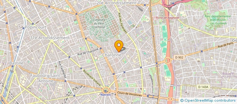 localisation de l'entreprise MONSIEUR HENRIQUE VIEIRA GANDRA  PARIS