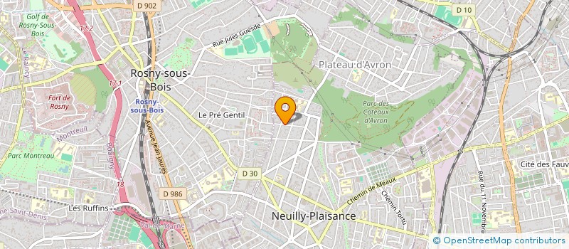 localisation de l'entreprise MONSIEUR HENRIQUES TIAGO à NEUILLY-PLAISANCE