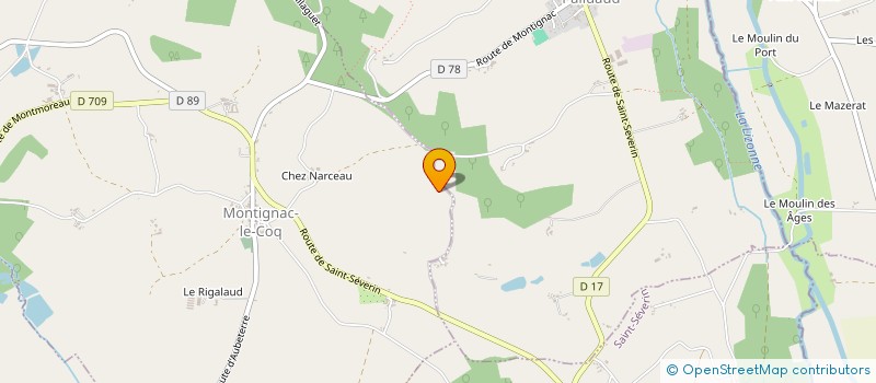 localisation de l'entreprise MONSIEUR HENRY ASPREY  AUBETERRE-SUR-DRONNE