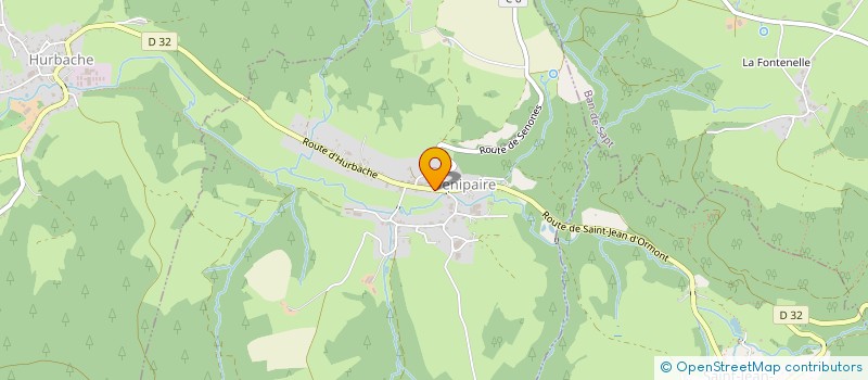 localisation de l'entreprise MONSIEUR HENRY BARLIER  DENIPAIRE