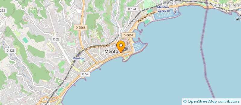 localisation de l'entreprise MONSIEUR HENRY BARONI à MENTON