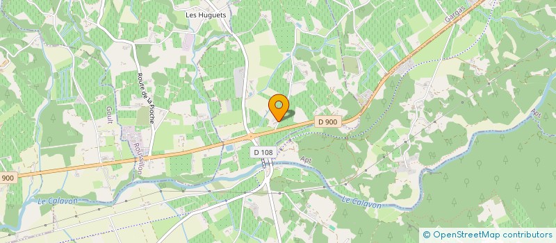 localisation de l'entreprise MONSIEUR HENRY BARTHELEMY  BONNIEUX