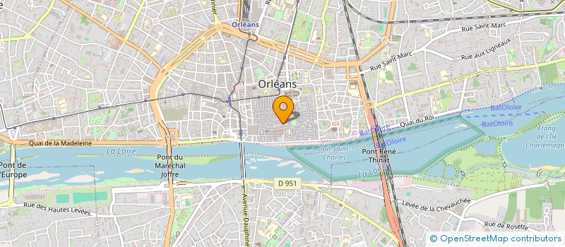 localisation de l'entreprise MONSIEUR HENRY BEINERT à ORLEANS
