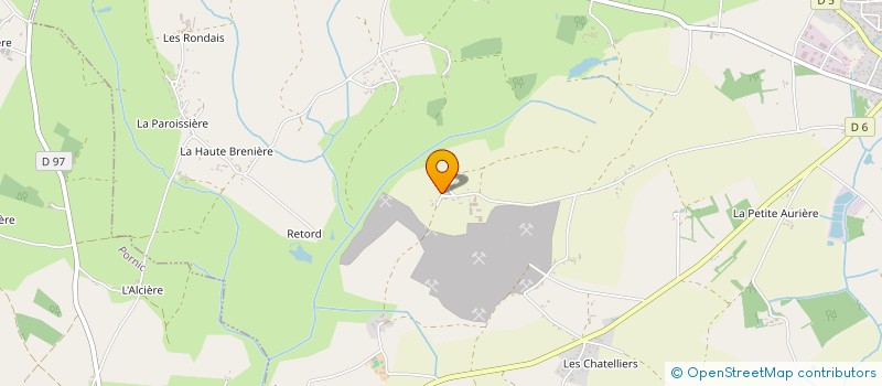 localisation de l'entreprise MONSIEUR HENRY BERNARD  CHAUVE