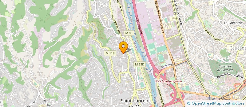 localisation de l'entreprise MONSIEUR HENRY CALDERON à SAINT-LAURENT-DU-VAR