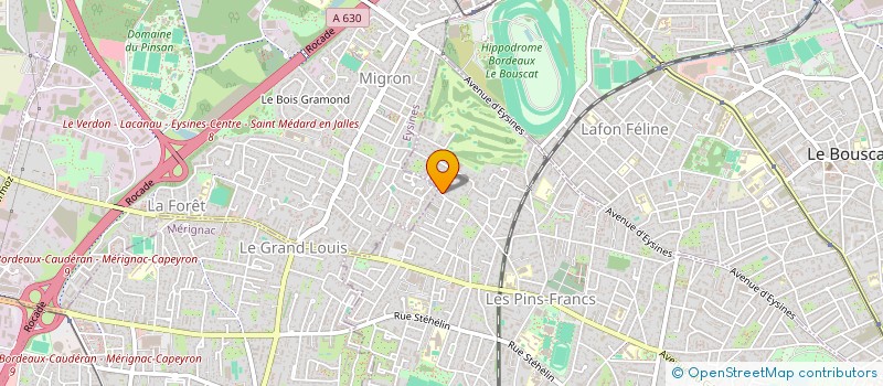 localisation de l'entreprise MONSIEUR HENRY COUSIN à BORDEAUX