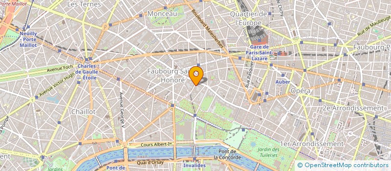 localisation de l'entreprise MONSIEUR HENRY DE DANNE  PARIS