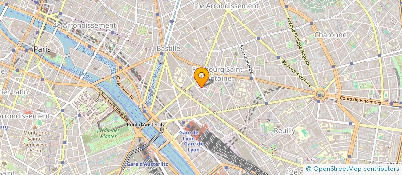 localisation de l'entreprise MONSIEUR HENRY DE TULLE DE VILLEFRANCHE  PARIS