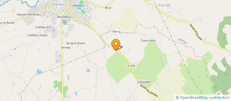 localisation de l'entreprise MONSIEUR HENRY DELL  SAINT-ETIENNE-DE-VILLEREAL