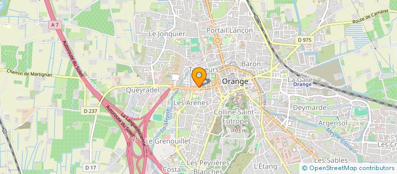 localisation de l'entreprise MONSIEUR HENRY DETERCK à ORANGE