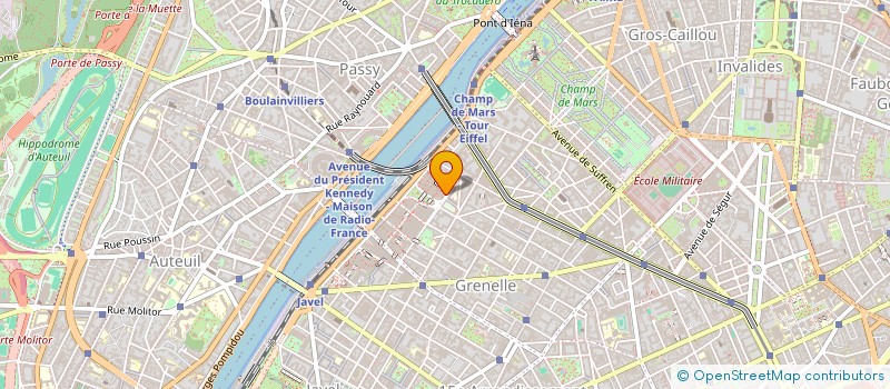 localisation de l'entreprise MONSIEUR HENRY DURAND  PARIS