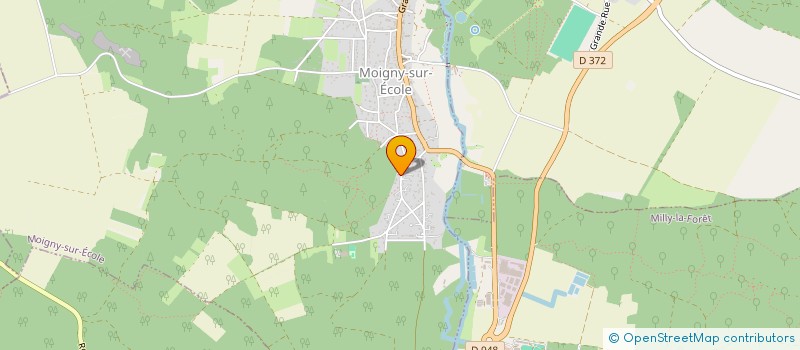 localisation de l'entreprise MONSIEUR HENRY FITTE  MOIGNY-SUR-ECOLE