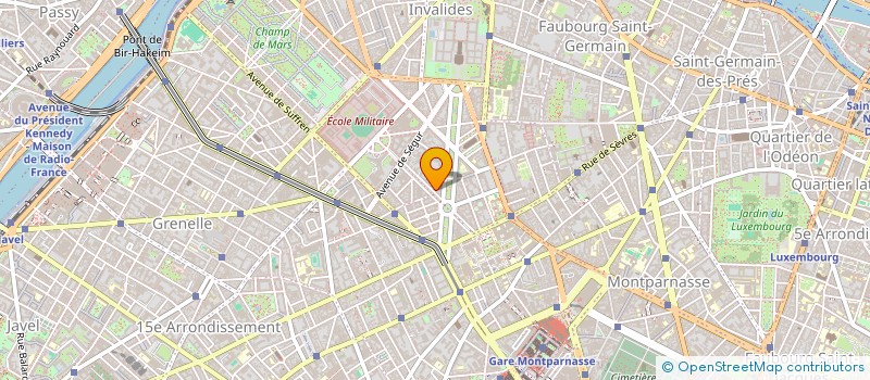 localisation de l'entreprise MONSIEUR HENRY FLOUZAT  PARIS