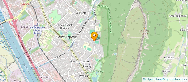 localisation de l'entreprise MONSIEUR HENRY FRIES  SAINT-EGREVE