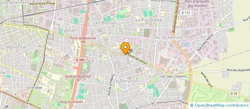 localisation de l'entreprise MONSIEUR HENRY GOMES  BRON