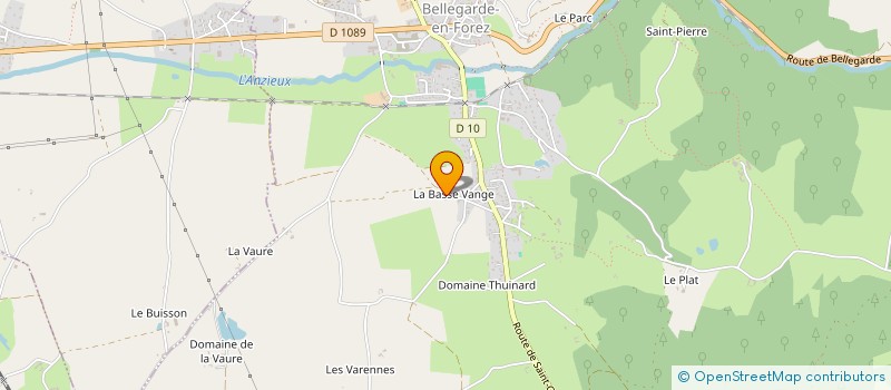 localisation de l'entreprise MONSIEUR HENRY HELFRE  BELLEGARDE-EN-FOREZ