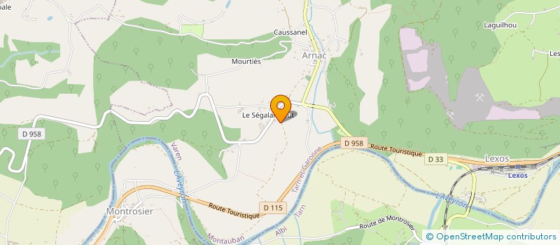 localisation de l'entreprise MONSIEUR HENRY HILL  VAREN