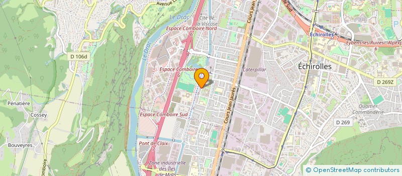 localisation de l'entreprise MONSIEUR HENRY IMADE à ECHIROLLES