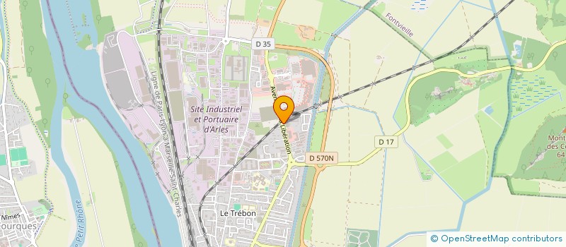 localisation de l'entreprise MONSIEUR HENRY IMBERT  ARLES