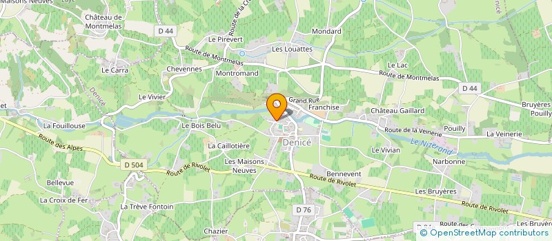 localisation de l'entreprise MONSIEUR HENRY JOET  DENICE