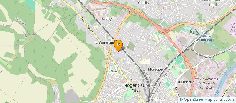 localisation de l'entreprise MONSIEUR HENRY JOUANNE  NOGENT-SUR-OISE