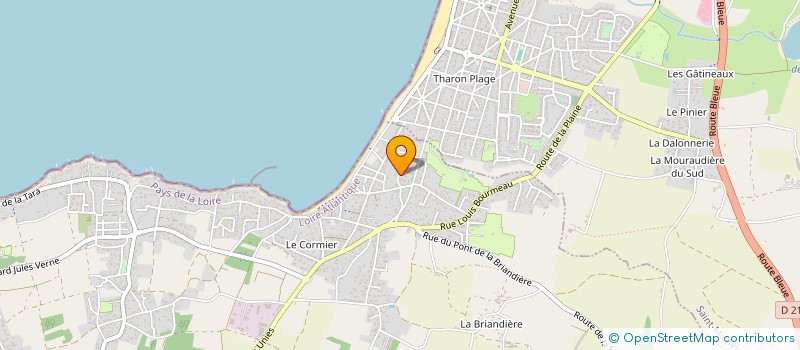 localisation de l'entreprise MONSIEUR HENRY LE ROUX BABERT à LA PLAINE-SUR-MER