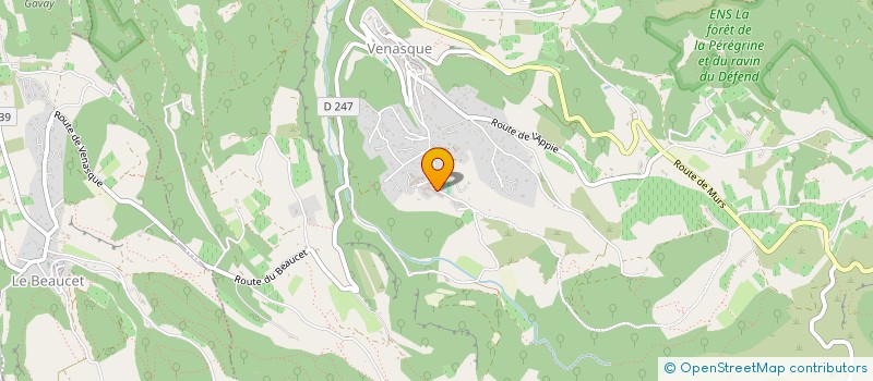 localisation de l'entreprise MONSIEUR HENRY LIGNAN  VENASQUE