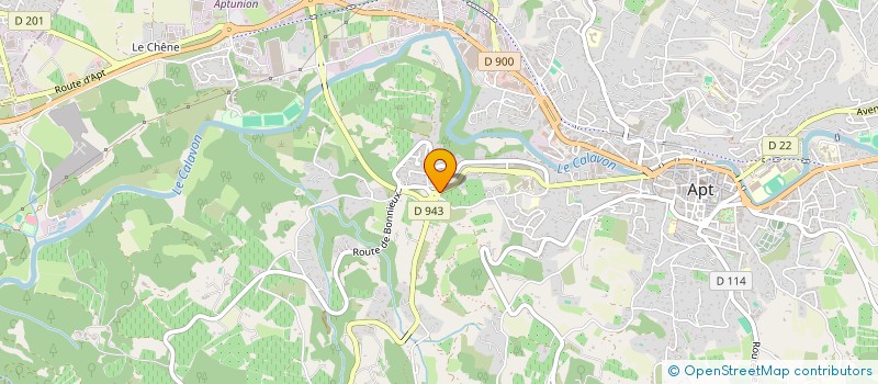 localisation de l'entreprise MONSIEUR HENRY MAIRE  APT