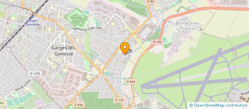 localisation de l'entreprise MONSIEUR HENRY MAIRON  GARGES-LES-GONESSE