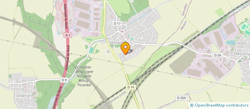localisation de l'entreprise MONSIEUR HENRY-MANUEL SAINVRY  VEMARS