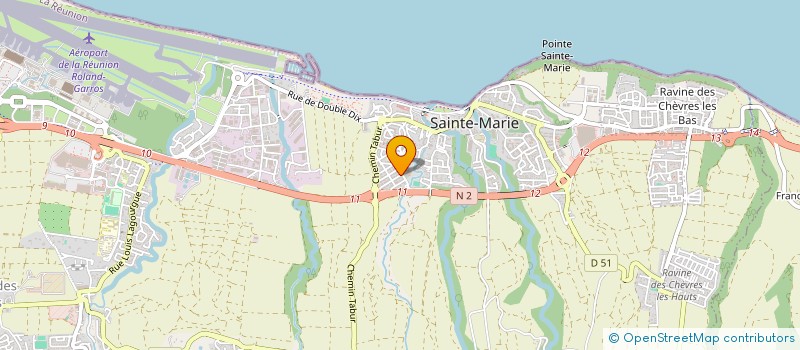 localisation de l'entreprise MONSIEUR HENRY MEDOR à SAINTE-MARIE