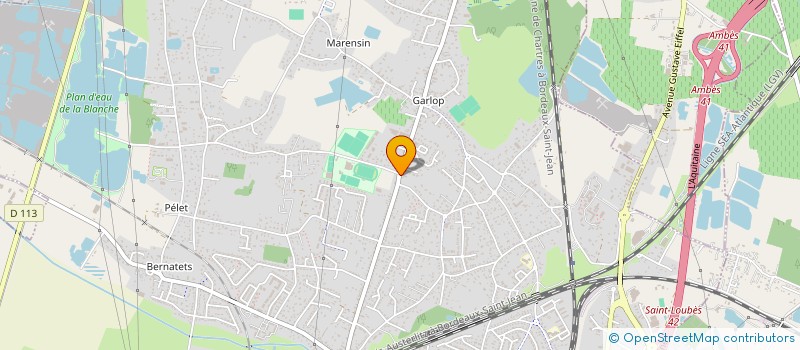 localisation de l'entreprise MONSIEUR HENRY MOREL  AMBARES-ET-LAGRAVE