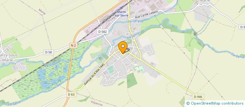 localisation de l'entreprise MONSIEUR HENRY NINNIN  MARLE