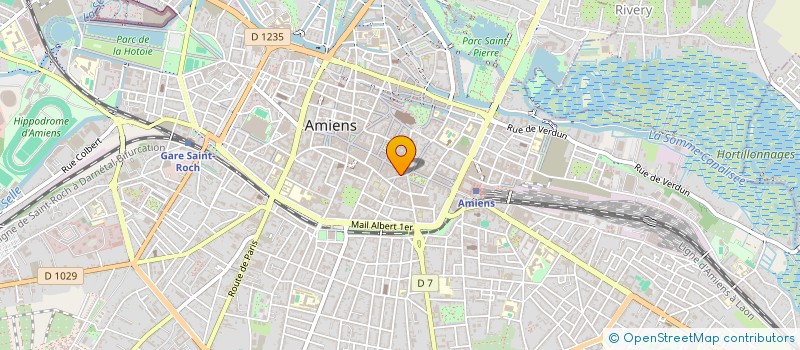 localisation de l'entreprise MONSIEUR HENRY PAQUET à AMIENS