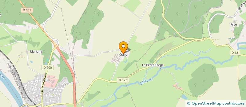 localisation de l'entreprise MONSIEUR HENRY PINET DES ECOTS  IMPHY