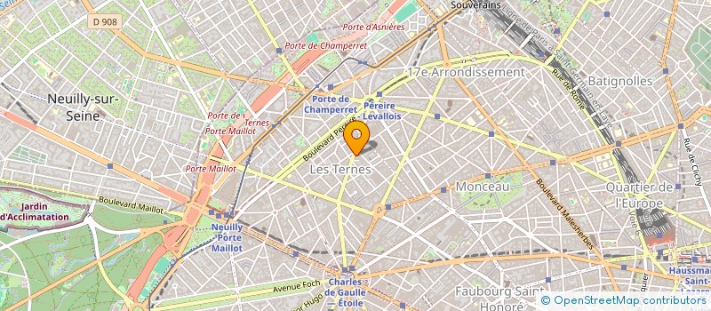 localisation de l'entreprise MONSIEUR HENRY RIGAUDY  PARIS