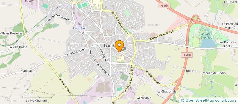 localisation de l'entreprise MONSIEUR HENRY SALIME à LOUDEAC