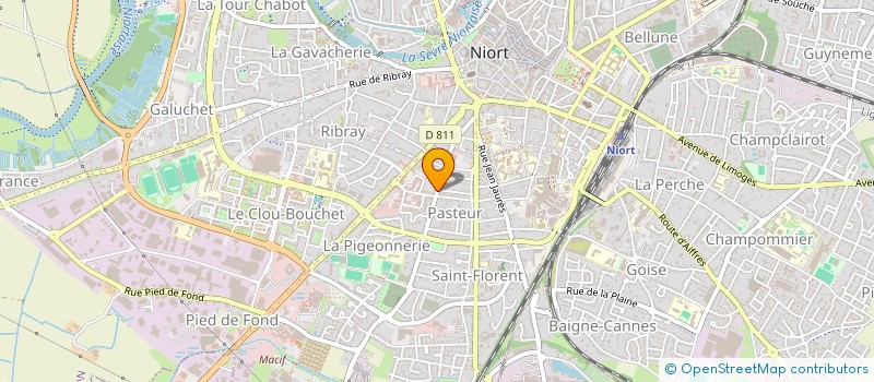 localisation de l'entreprise MONSIEUR HENRY SAMSON  NIORT