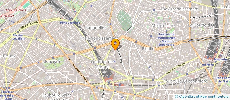 localisation de l'entreprise MONSIEUR HENRY SARNAK à PARIS
