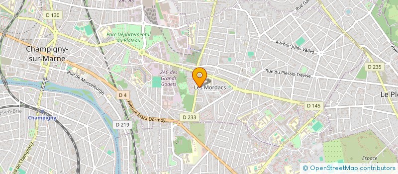 localisation de l'entreprise MONSIEUR HENRY SOLOMON  CHAMPIGNY-SUR-MARNE