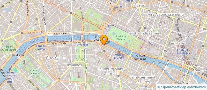 localisation de l'entreprise MONSIEUR HENRY STANISLAW  PARIS