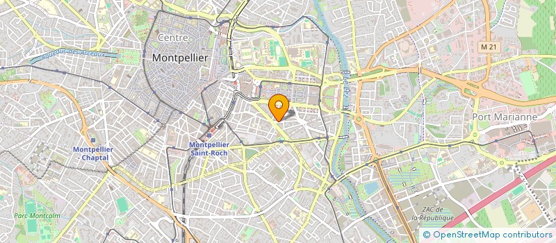localisation de l'entreprise MONSIEUR HENRY TORQUEBIAU à MONTPELLIER